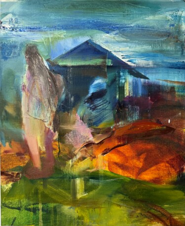 Pittura intitolato "Untitled" da Albina Onay, Opera d'arte originale, Olio