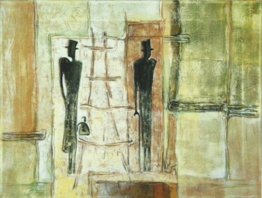 Painting titled "DIALOG" by Daria Iv, Original Artwork, Acrylic