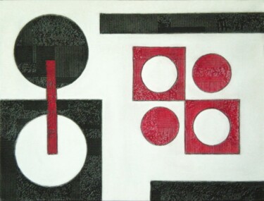 Painting titled "COMPOZITION 33" by Daria Iv, Original Artwork, Acrylic