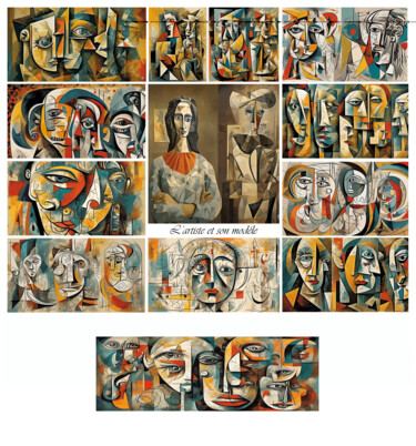 Arts numériques intitulée "Compositions pour d…" par Christian Fritz Garett, Œuvre d'art originale, Photographie numérique
