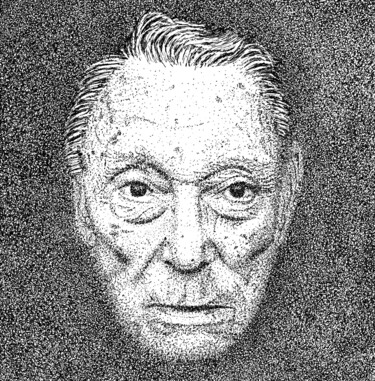 Dessin intitulée "Philip" par Aurèle De Fouay, Œuvre d'art originale, Encre