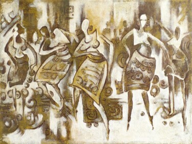 绘画 标题为“DANCE” 由Daria Iv, 原创艺术品, 丙烯