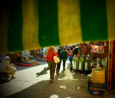 "Balades dans le souk" başlıklı Fotoğraf Hicham Ahyoud tarafından, Orijinal sanat, Fotoşopsuz fotoğraf