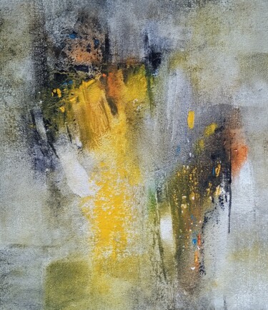 Hope Peinture intitulée "Hope" par Mansing Katkar, Œuvre d'art originale, Huile