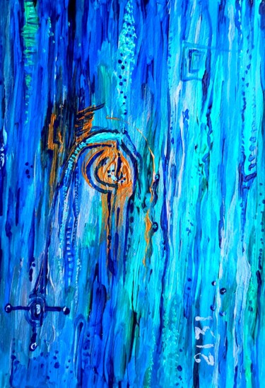 Malerei mit dem Titel "2131" von Milto Sideris, Original-Kunstwerk, Acryl
