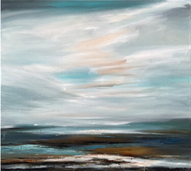 Pittura intitolato "Moorland" da Farnoosh Ashrafi, Opera d'arte originale, Acrilico
