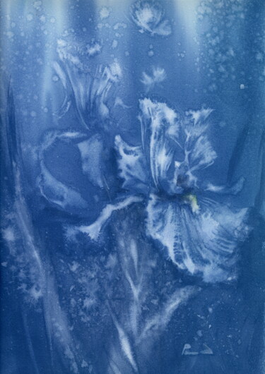 Schilderij getiteld "Mysterious world of…" door Alla Prisakar, Origineel Kunstwerk, Aquarel