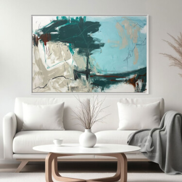 Schilderij getiteld "Mary Mary" door Cheryl Harrison, Origineel Kunstwerk, Acryl