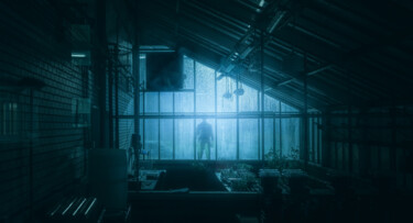 제목이 "Intrigue nocturne #…"인 사진 Loïc Cancade로, 원작, 디지털