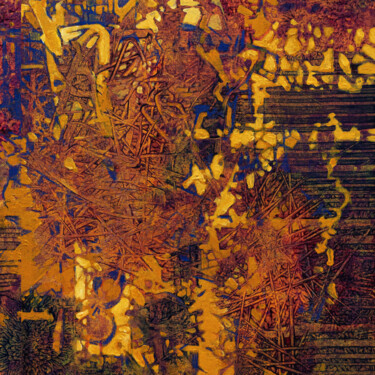 绘画 标题为“EVENING 2 acrylic p…” 由Nina Hamurari, 原创艺术品, 丙烯