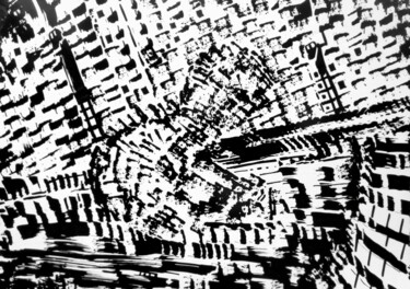 图画 标题为“Neg.7” 由Milto Sideris, 原创艺术品, 标记