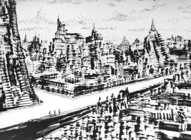 图画 标题为“Neg.15” 由Milto Sideris, 原创艺术品, 标记