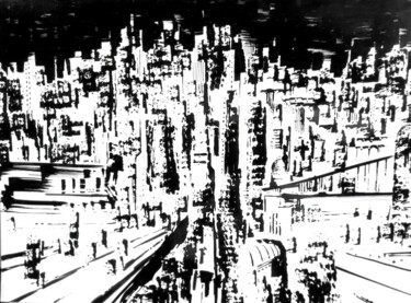 图画 标题为“Neg.22” 由Milto Sideris, 原创艺术品, 标记