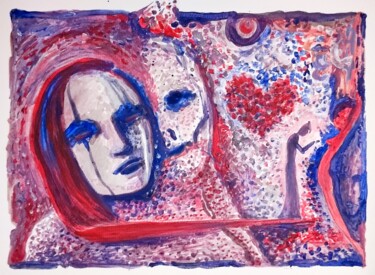 Peinture intitulée "Until death" par Milto Sideris, Œuvre d'art originale, Acrylique