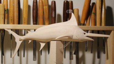 Sculpture titled "B8" by Douglas Okerlund, Original Artwork, Wood