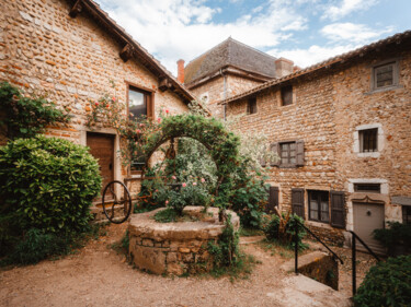 Fotografia intitolato "Pérouges #7" da Loïc Cancade, Opera d'arte originale, Fotografia digitale