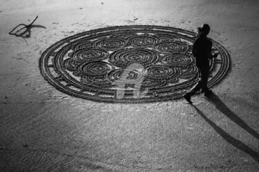 WHISPERS OF EARTH : MANDALA 3 Photographie intitulée "WHISPERS OF EARTH :…" par Bruno Houdayer, Œuvre d'art originale, Photographie numérique Monté sur Al…