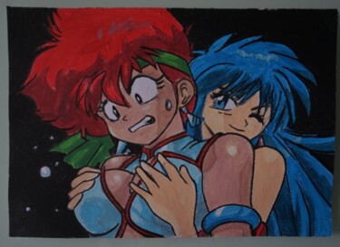 Peinture intitulée "bl - peinture - Dan…" par Bl-Peinture, Œuvre d'art originale, Acrylique
