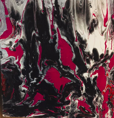 Pittura intitolato "AB 100" da Greg Powell, Opera d'arte originale, Smalto