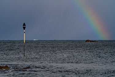 Carantec, arc en ciel depuis la grève blanche. "Carantec, arc en ci…" başlıklı Fotoğraf Thierry Martin tarafından, Orijinal sanat, Dijital Fotoğrafçılık