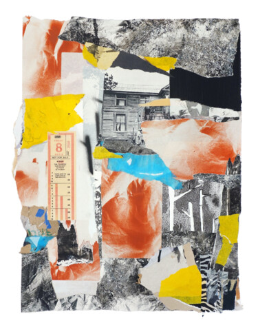 Κολάζ με τίτλο "Collage du 26 novem…" από Nicolas Brunet, Αυθεντικά έργα τέχνης, Κολάζ