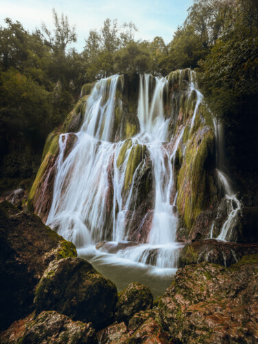 Cascade de Glandieu #2 Photographie intitulée "Cascade de Glandieu…" par Loïc Cancade, Œuvre d'art originale, Photographie numérique