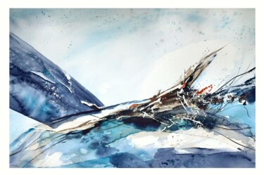Peinture intitulée "Morning" par Francesca Pinoni, Œuvre d'art originale, Aquarelle