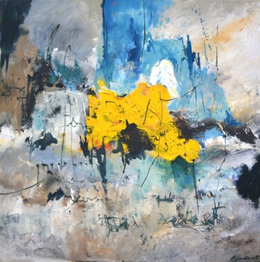 Peinture intitulée "Horus rising" par Pol Ledent, Œuvre d'art originale, Huile Monté sur Châssis en bois
