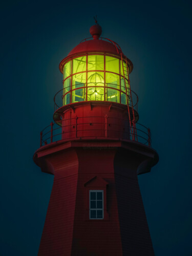 Fotografia intitolato "The lighthouse" da Loïc Cancade, Opera d'arte originale, Fotografia digitale