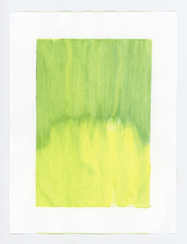 Disegno intitolato "Untitled No. 10224" da Alessio Lucarini, Opera d'arte originale, Acquarello