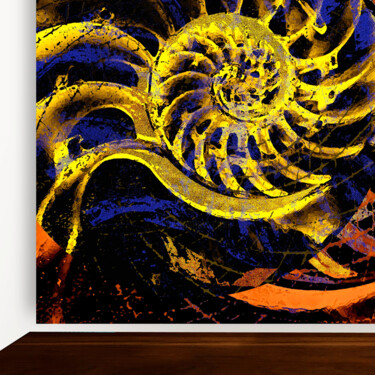 Painting titled "Aurora" by Isabella Uguagliati, Original Artwork, Acrylic