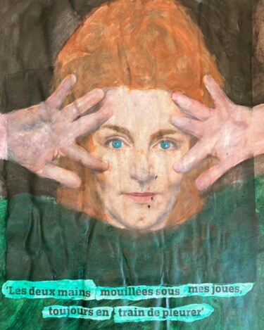 Peinture intitulée "« Non, je ne partag…" par Ananda Eva, Œuvre d'art originale, Acrylique