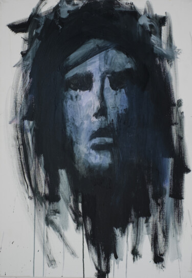 Malerei mit dem Titel "Christ 6" von Vasco Torres, Original-Kunstwerk, Acryl Auf Keilrahmen aus Holz montiert