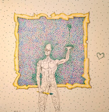 Raw talent 图画 标题为“Raw talent” 由Milto Sideris, 原创艺术品, 标记