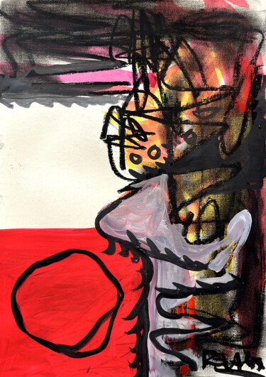Form XXXIII Dessin intitulée "Form XXXIII" par Roman Lasa, Œuvre d'art originale, Pastel