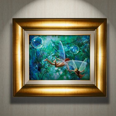 Arts numériques intitulée "FARFADETS (toile en…" par Pix-Peinture Kabuki, Œuvre d'art originale