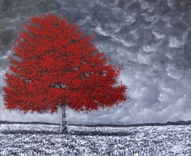 Oublier les heures Painting titled "Oublier les heures" by Bruno Lemasson, Original Artwork, Acrylic