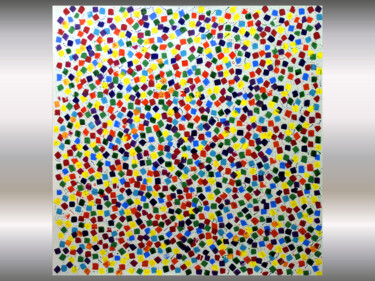 Windows 2 Art II Painting titled "Windows 2 Art II" by Edelgard Schroer, Original Artwork, Acrylic Mounted on Wood Stretcher frame