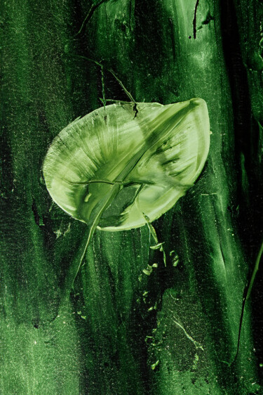 Fotografía titulada "Plante tubulaire ja…" por Peter Schulte (Peter Vornberg), Obra de arte original, Fotografía digital