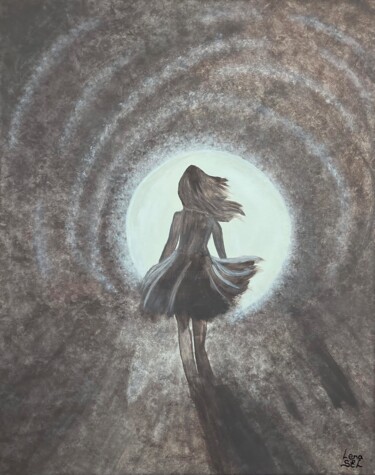 The Path to a Dream Peinture intitulée "The Path to a Dream" par Lena Sel, Œuvre d'art originale, Acrylique Monté sur Châssis en bois