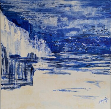 Peinture intitulée "Le Toit du Monde" par Isabelle Langlois, Œuvre d'art originale, Acrylique