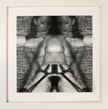 Printmaking titled "Reflection - I" by Marly Indigo, Original Artwork, Digital Print