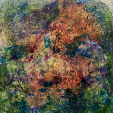 绘画 标题为“Chromatic Decay 5” 由Luigi Fazio (Fazio's Concepts), 原创艺术品, 丙烯 安装在木质担架架上