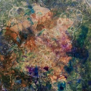 绘画 标题为“Chromatic Decay 7” 由Luigi Fazio (Fazio's Concepts), 原创艺术品, 丙烯 安装在木质担架架上