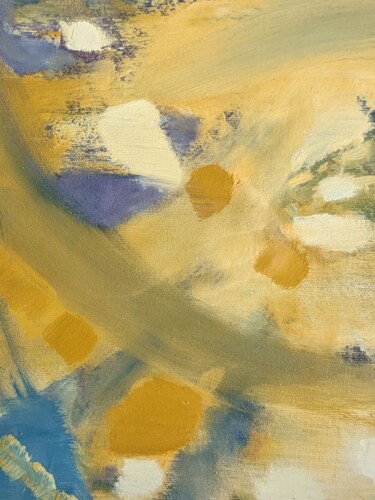 Peinture intitulée "Abstrait 6" par Laurent Maameri, Œuvre d'art originale, Huile