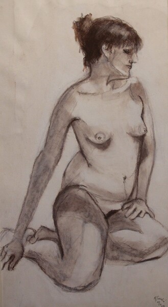 Dessin intitulée "N° 624.(2)" par R. Cavalié, Œuvre d'art originale, Crayon