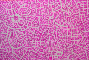图画 标题为“Part of the Pink di…” 由Milto Sideris, 原创艺术品, 标记