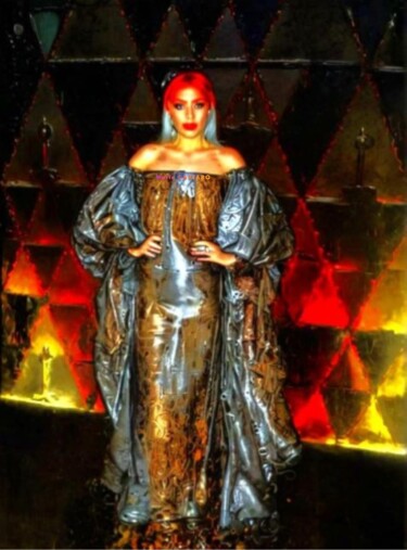 Photography titled "LADYGAGASCULPTURE" by Marie, Original Artwork, Manipulated Photography