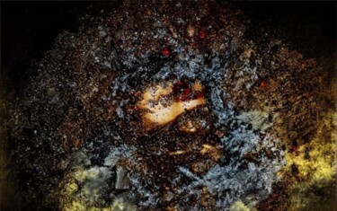 「PLANETEX」というタイトルの絵画 Marieによって, オリジナルのアートワーク, 操作する