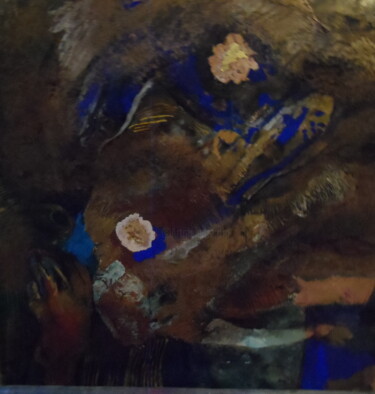 Peinture intitulée "Nez a Nez" par Geneviève Durantou, Œuvre d'art originale, Acrylique